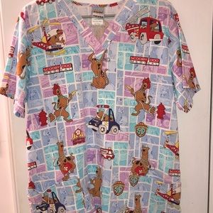Scrub Top - Scooby Doo Collection Size L